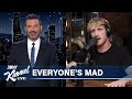 Logan Paul Fires Back at Jimmy Kimmel & Fox News Digs In Over Nicki Minaj Swollen Ball Drama
