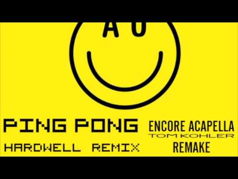 Armin van Buuren - Ping Pong (Hardwell Remix) Encore Acapella (Tom Kohler Remake)