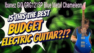 Video thumbnail for Is this the best Budget Electric Guitar?  Ibanez GIO GRG121SP Blue Metal Chameleon Demo $299!?! by badbrad
