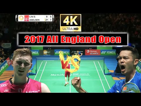 [4K50FPS] - MS - Lin Dan vs Viktor Axelsen | 2017 All England Open