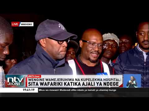 Watu 6 wafariki, wengine kujeruhiwa baada ya ndege ya AMREF kuanguka katika eneo la Mwihoko