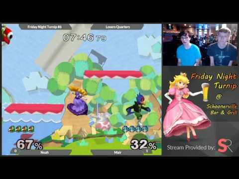 Friday Night Turnip #6 - Noah (Falco) vs. Mair (Peach) - Losers Quarters
