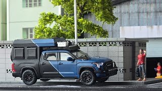 Diecast Car Model. CM Model, Toyota Tundra Overland. 1/64 scale. ANY GOOD? Compare with GCD Toyota.