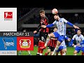 Last-minute-Drama for Bayer! | Hertha Berlin - Leverkusen 1-1 | All Goals | MD 11 – Bundesliga 21/22