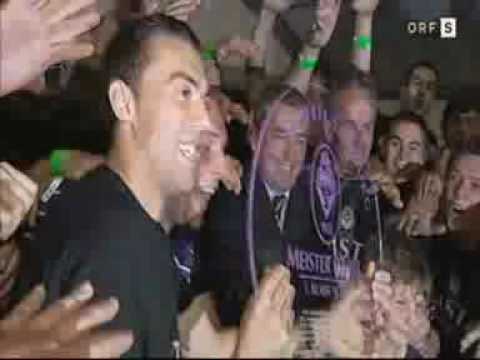 ORF Meisterfeier Austria Salzburg 2007/08