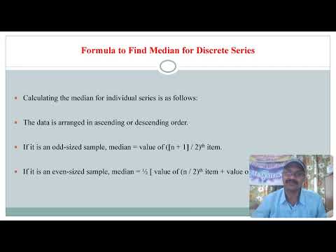 Video presentation: Median