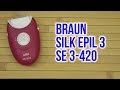 BRAUN Silk-epil 3 3-420 - відео