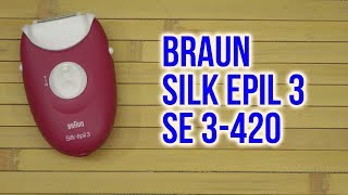 Braun Silk-epil 3 SE 3-420 - відео 1
