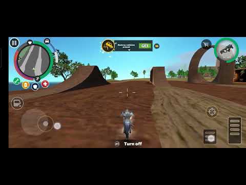 fire skull bike 🔥💀 in rope hero vice town #ropeherovicetown #gaming