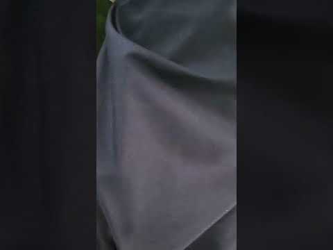 Polyester blue plain pvc coated fabric, for garment