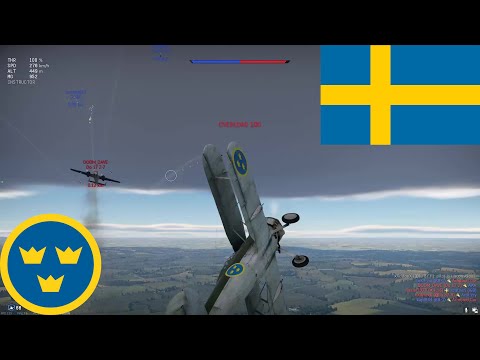 Swedish planes in War Thunder