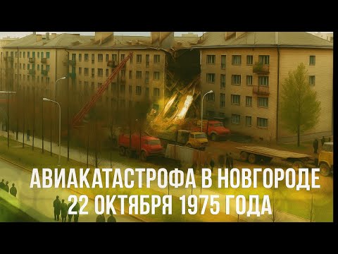 22-ОКТЯБРЬ 1975 - ЯК 40 КАТАСТРОФА НОВГОРОДЕ