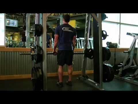 Smith Straight Leg Deadlift