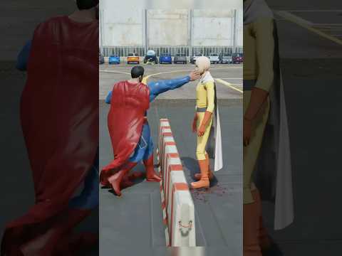 NEW SUPER MAN VS GOKU, SAITAMA, HULK SLAP BATTLE - WHO IS STRONGER 🔥| #Shorts | #gta5 | #goku