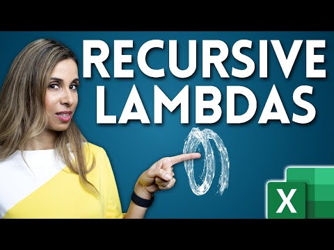 Excel RECURSIVE Lambda - Create loops with ZERO coding!