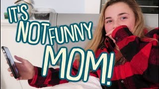 It&#39;s NOT Funny Mom!  Plus *Dad&#39;s Work Hotel Room Tour*