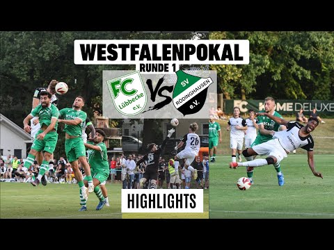FC Lübbecke vs. SV Rödinghausen | Westfalenpokal 2025 – Alle Highlights vom Pokalkracher!