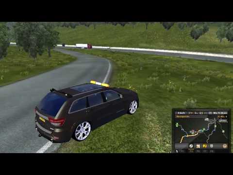 Jeep Grand Cherokee A 180 Km/h |Euro Truck Simulator 2 .!#2