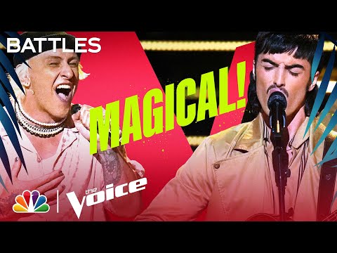 Bodie vs. Jaeden Luke on Justin Bieber's "As Long As You Love Me" | NBC's The Voice Battles 2022