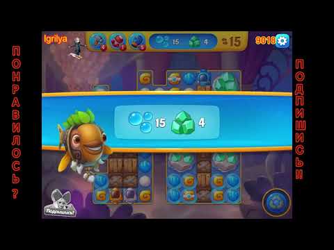 Fishdom level 9016, 9017, 9018, 9019, 9020 / Фишдом уровень 9016, 9017, 9018, 9019, 9020