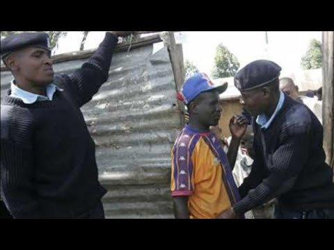 FUNNY KENYA POLICE REPORTING ACCIDENT