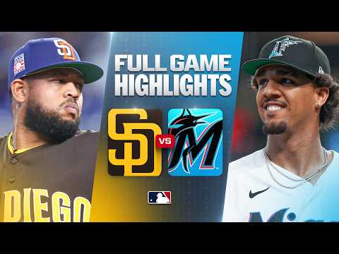 마이애미 VS 샌디에이고 2:7 MLB 하이라이트