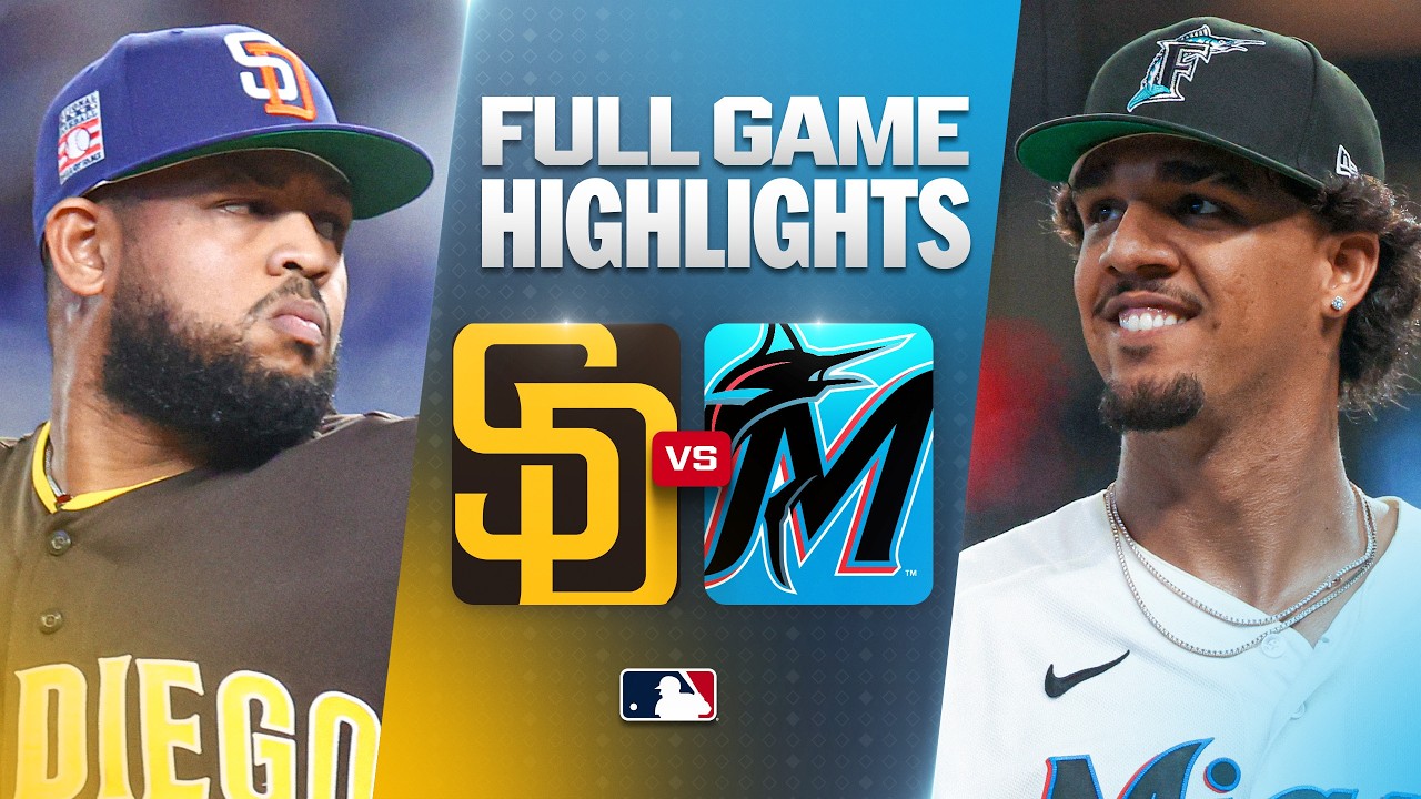 7월26일 샌디에이고 마이애미 MLB 하이라이트
