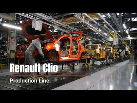 Renault Clio Production Line - Renault Factory in Slovenia