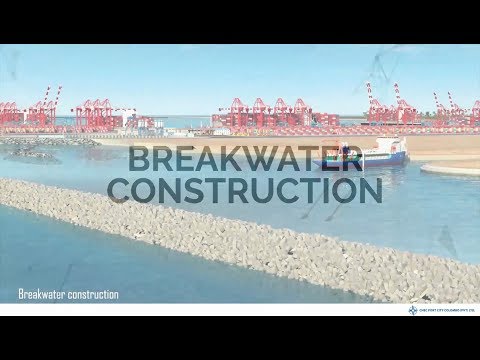 Breakwater Construction at Port City