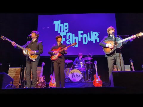 AMAZING TRIBUTE BAND: The Fab Four, part 1 of 2, FRONT ROW at The Moore Theatre, Seattle 2023 Feb 18