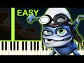 Crazy Frog Axel F EASY Piano Tutorial