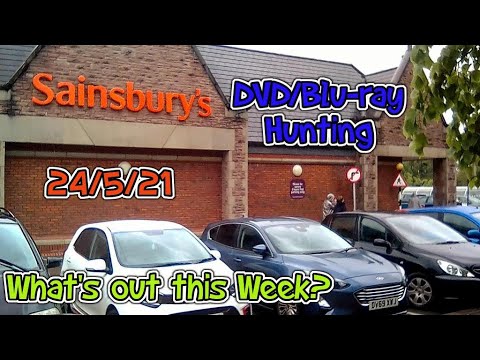 Sainsbury's DVD/Blu-ray Hunting (24/5/21)