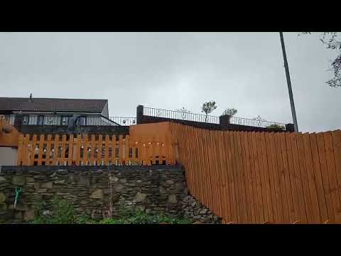 Storm Eunice wreaking havoc in the South Wales Valleys!! (18/02/2022)