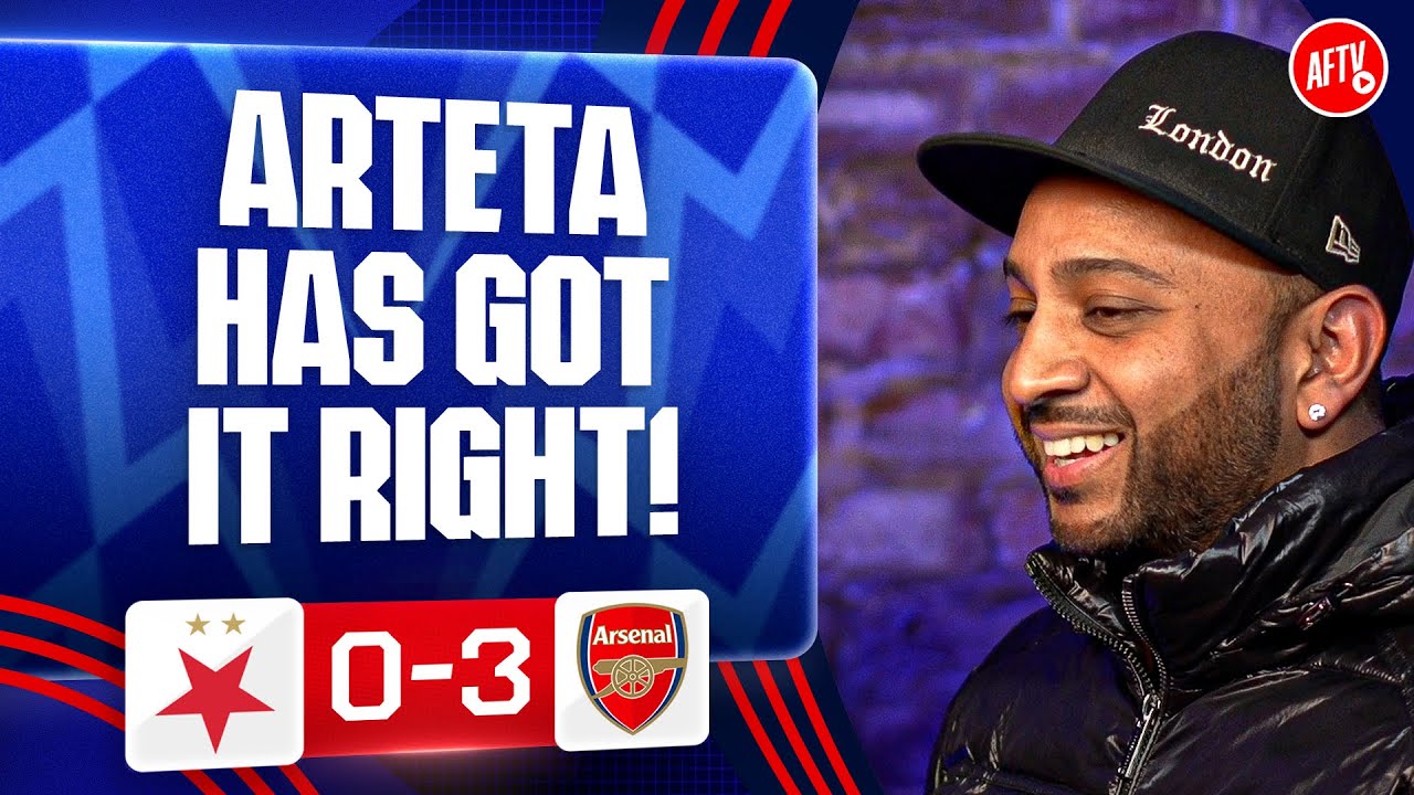 Arteta Got It RIGHT! (Ryan) | Slavia Prague 0-3 Arsenal