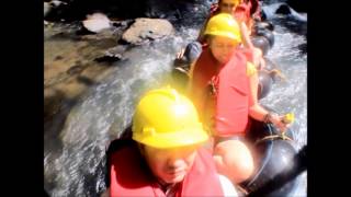 preview picture of video 'pangil experience #timelapse #trekking #rafting'