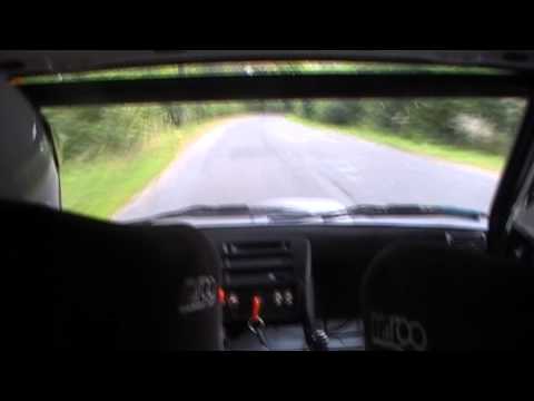 JA-RO Rally Team, Walim Trophy 2012, onboard Niedźwiecki/Siermiński, podjazd 1