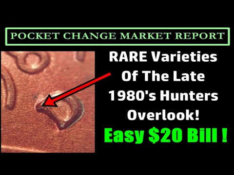 Mystery 1980's Lincoln Penny Varieties That Are Worth Finding! - Pocket Change Report
