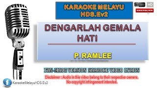 Download lagu P. Ramlee - Dengarlah Gemala Hati | Karaoke Minus One | Lirik Video HD mp3 Download lagu P. Ramlee - Dengarlah Gemala Hati | Karaoke Minus One | Lirik Video HD mp3