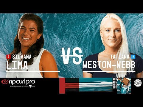 Silvana Lima vs. Tatiana Weston-Webb - Semifinals, Heat 1 - Rip Curl Women's Pro Bells Beach 2018