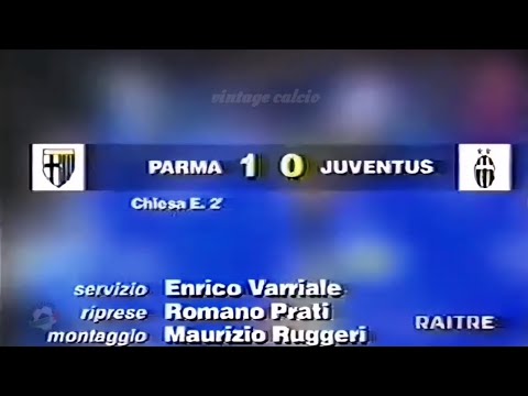 Parma-Juventus 1:0, 1996/97 - Domenica Sportiva (papera di Angelo Peruzzi)