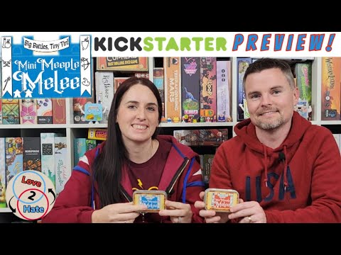 A Non-Gamer's Preview Of Mini Meeple Melee