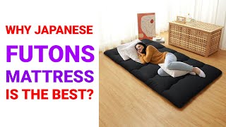 Best Japanese Floor Futon Mattress for Small Spaces || Japanese Floor Mattress