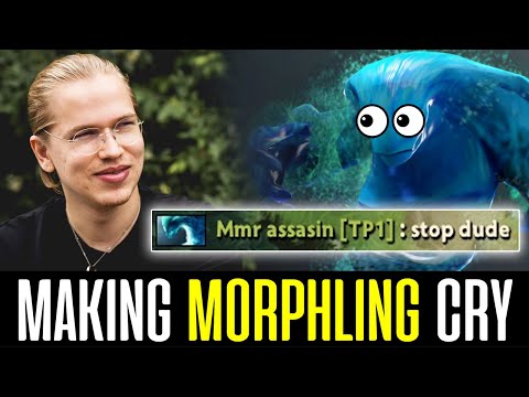 Topson 200 IQ Counter Picked - NON-STOP Killing MORPHLING Global DOTA 2