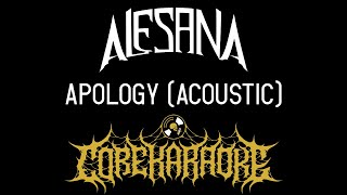 Alesana - Apology (Acoustic) [Karaoke Instrumental]