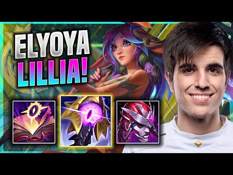 LEARN HOW TO PLAY LILLIA JUNGLE LIKE A PRO! - MAD Elyoya Palys Lillia JUNGLE vs Hecarim! | Season 11