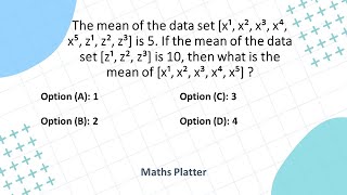SAT Math | Algebra 1 | Statistics | Averages & Mean: Solving for Mean of a Subset (Combined Data)