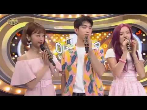 170716 inkigayo jinyoung&jisoo&bomi