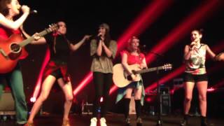 Cimorelli - &quot;Contigo&quot; by Midnight Red live in Santiago, Chile (04/02/2016)