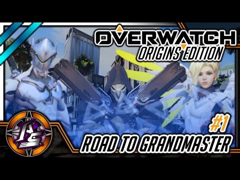 Overwatch Road to Grandmaster #1 - THEIR MERCY IS OP