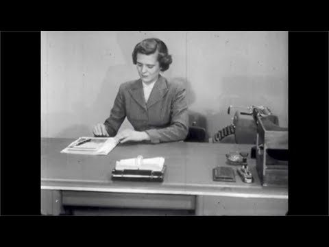The Secretary: Transcribing (1955)